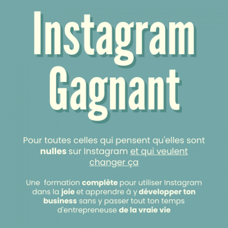 comment utiliser instagram - Instagram Gagnant - Bannière 1 mobile