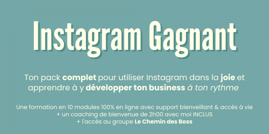 comment utiliser instagram - Instagram Gagnant - Bannière 2